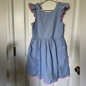 GAP Blue Dress with Pink Accents